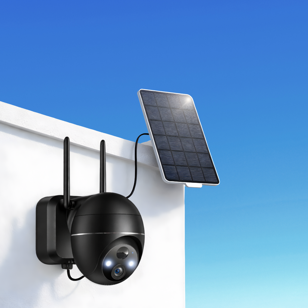 Eyesee Caméra Solaire de Surveillance Extérieure Solaris-5