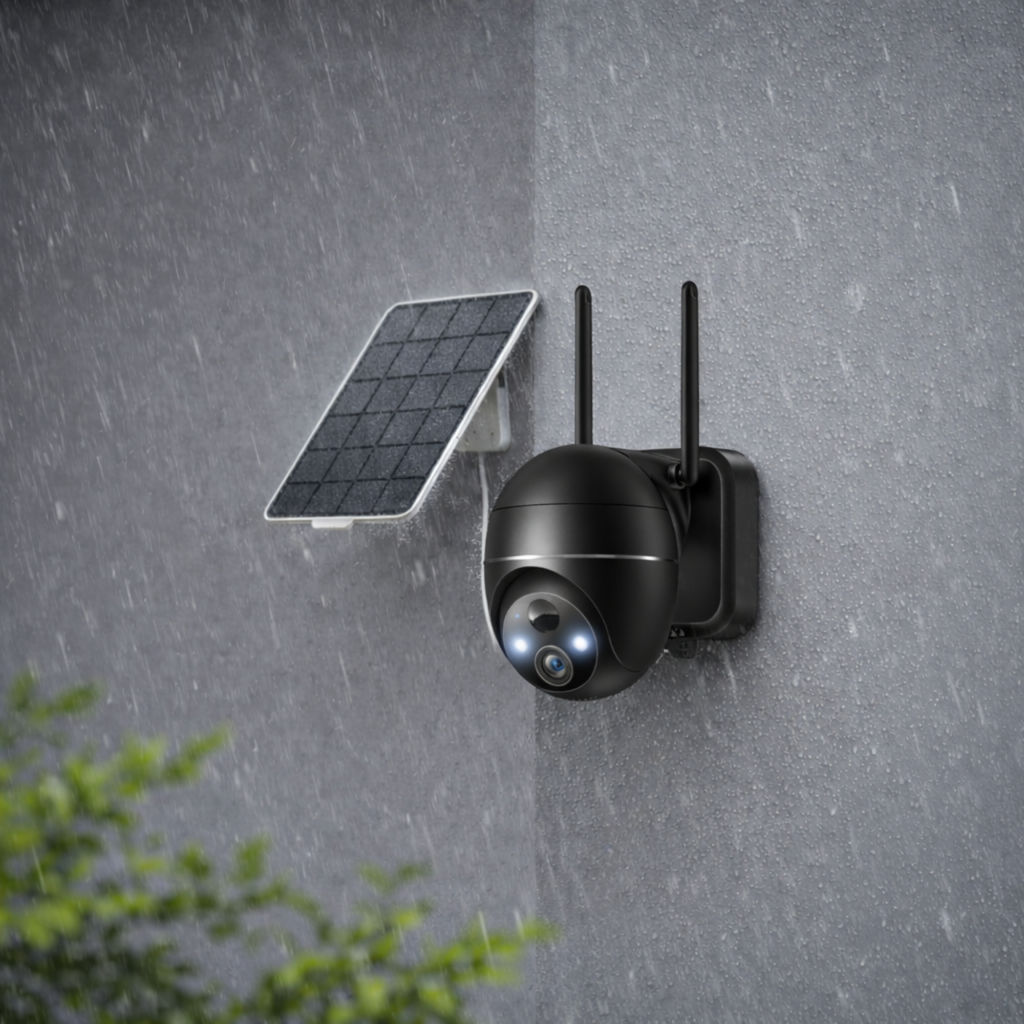 Eyesee Caméra Solaire de Surveillance Extérieure Solaris-5